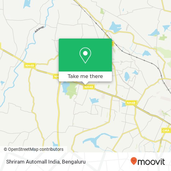 Shriram Automall India map