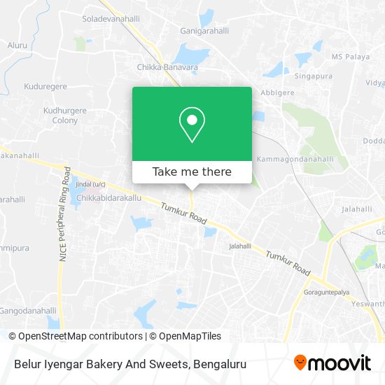 Belur Iyengar Bakery And Sweets map