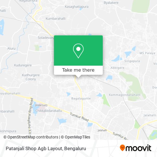 Patanjali Shop Agb Layout map