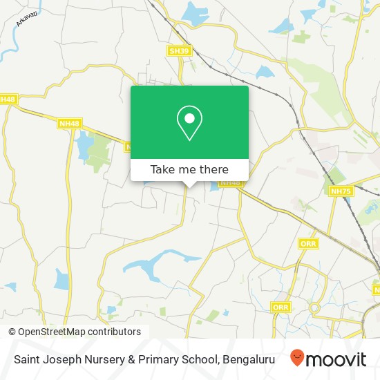 Saint Joseph Nursery & Primary School map
