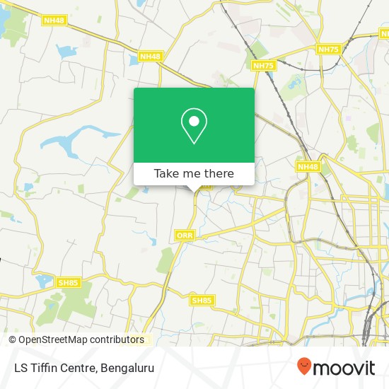 LS Tiffin Centre map