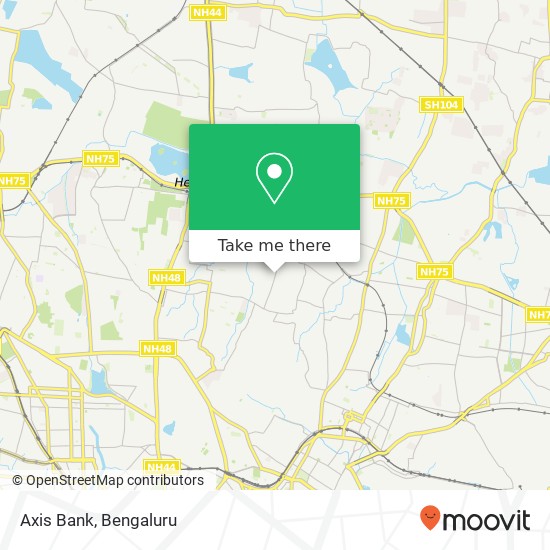 Axis Bank map