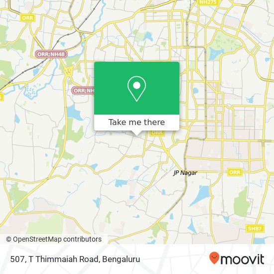 507, T Thimmaiah Road map