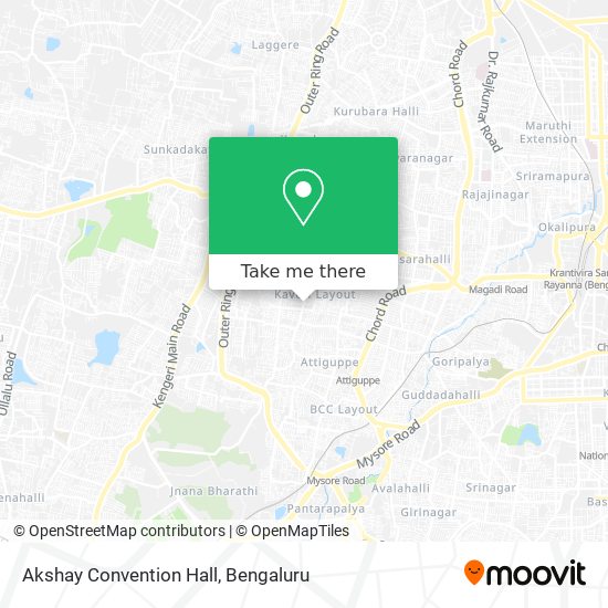 Akshay Convention Hall map