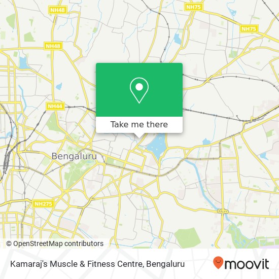 Kamaraj's Muscle & Fitness Centre map