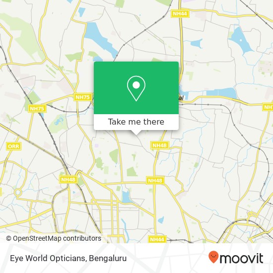 Eye World Opticians map