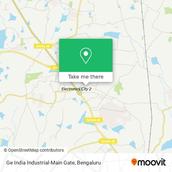 Ge India Industrial-Main Gate map