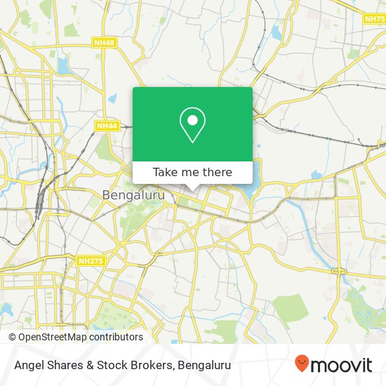 Angel Shares & Stock Brokers map