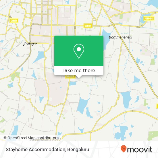 Stayhome Accommodation map