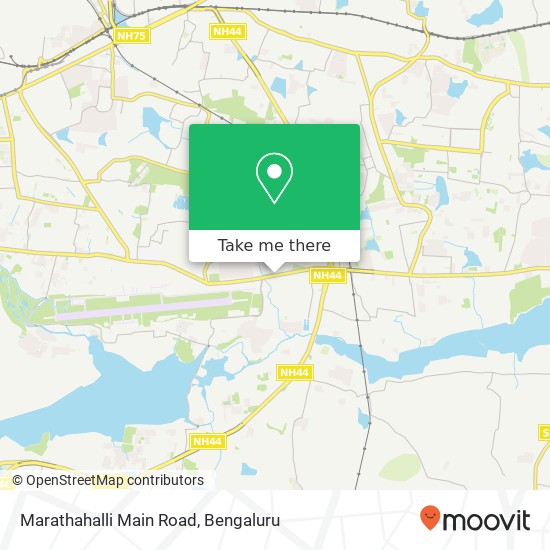 Marathahalli Main Road map