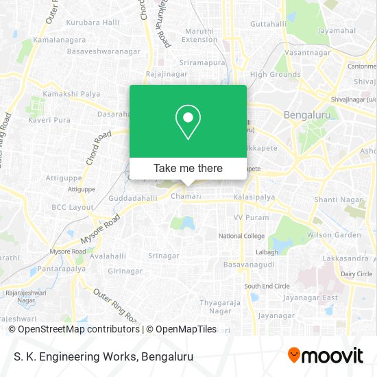 S. K. Engineering Works map