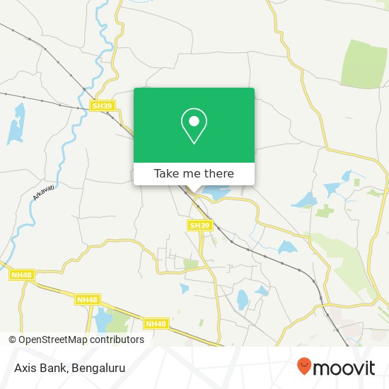 Axis Bank map