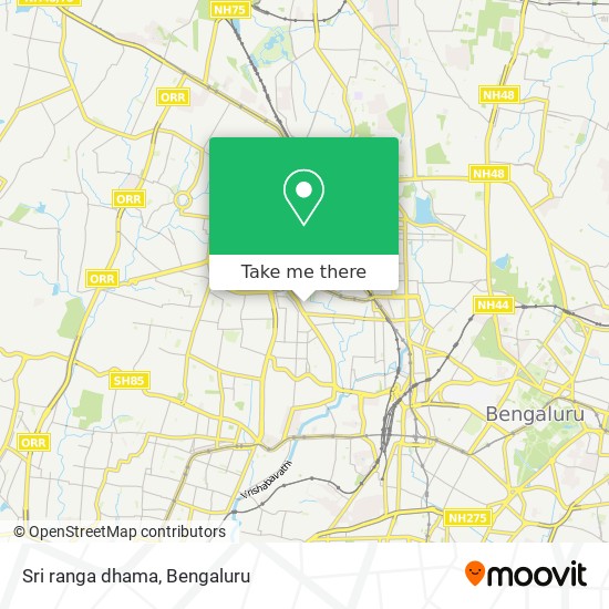 Sri ranga dhama map