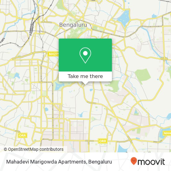 Mahadevi Marigowda Apartments map