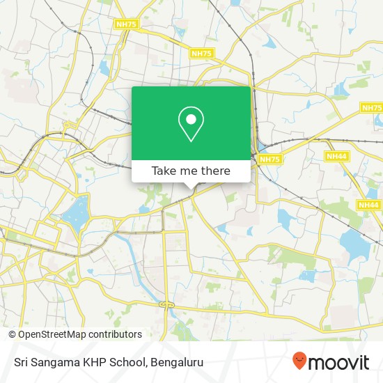Sri Sangama KHP School map