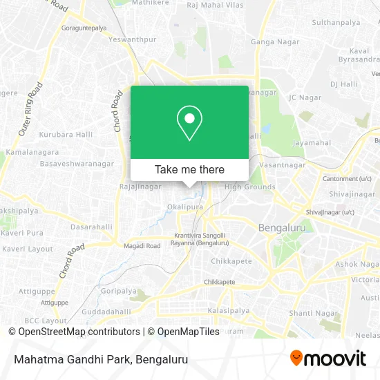 Mahatma Gandhi Park map