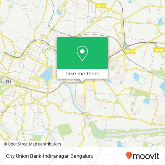 City Union Bank-Indiranagar map