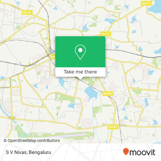 S V Nivas map