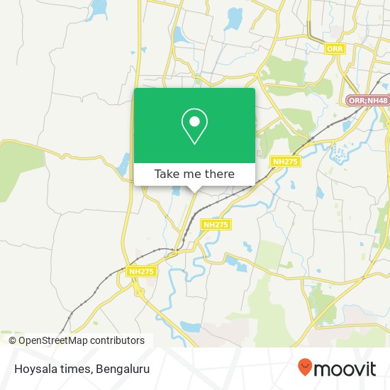 Hoysala times map