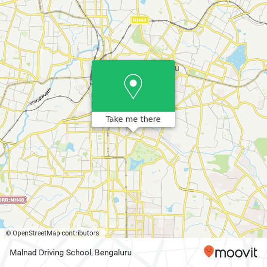 Malnad Driving School map