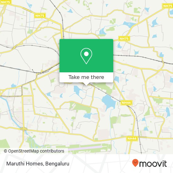 Maruthi Homes map