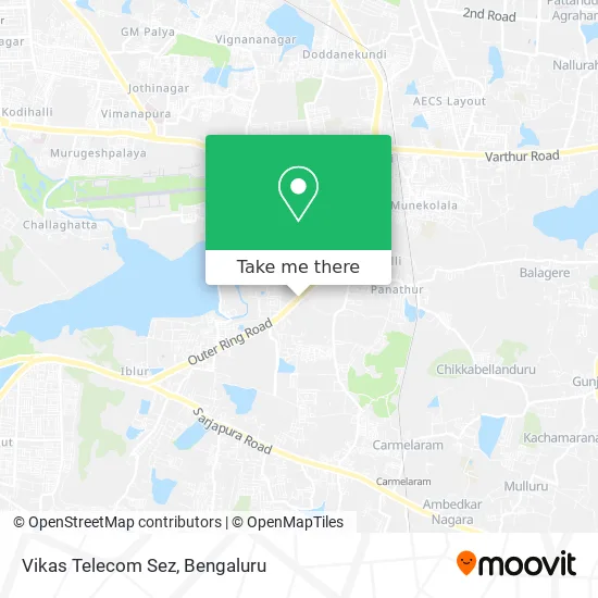Vikas Telecom Sez map