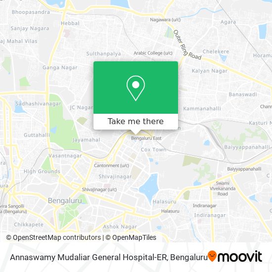Annaswamy Mudaliar General Hospital-ER map
