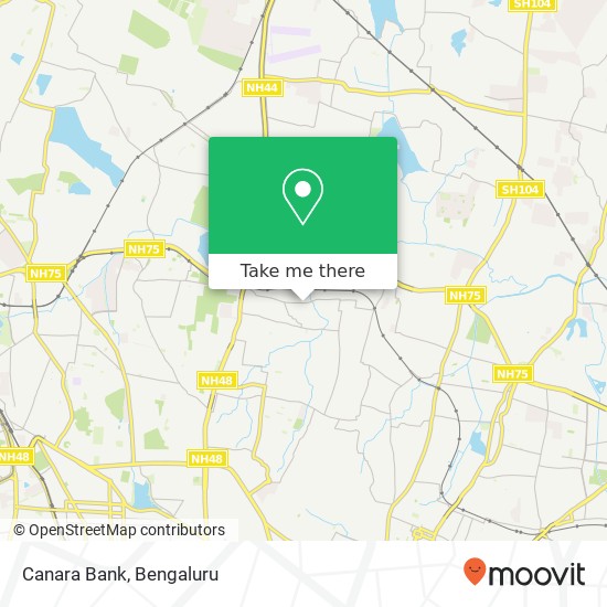 Canara Bank map