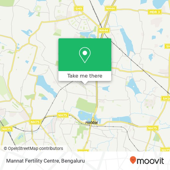 Mannat Fertility Centre map