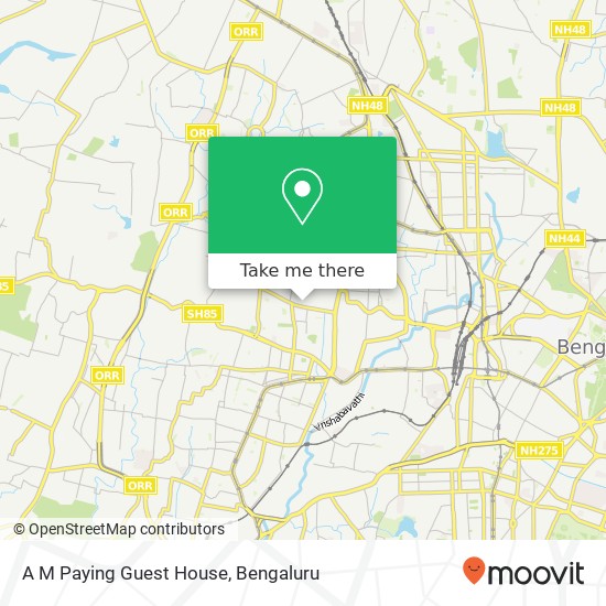 A M Paying Guest House map