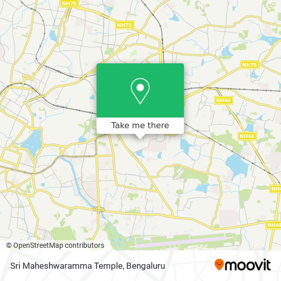 Sri Maheshwaramma Temple map