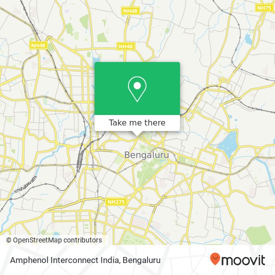 Amphenol Interconnect India map
