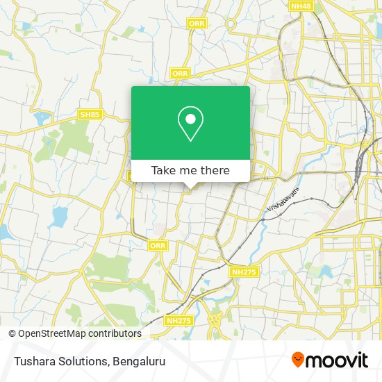 Tushara Solutions map