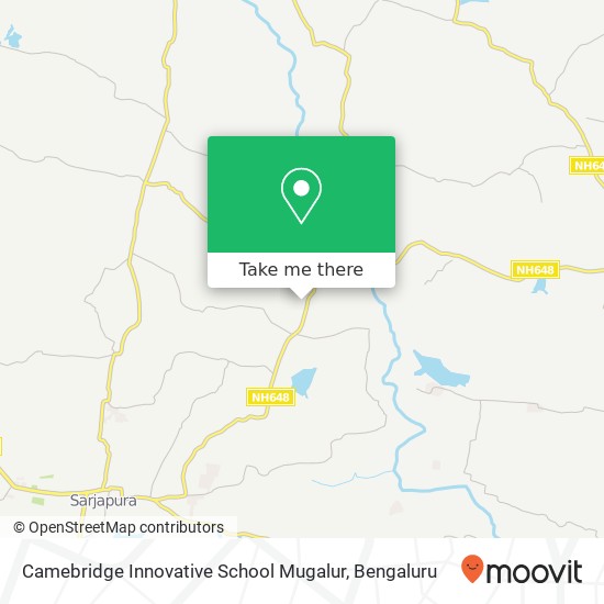 Camebridge Innovative School Mugalur map