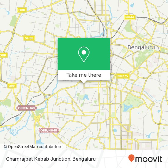 Chamrajpet Kebab Junction map