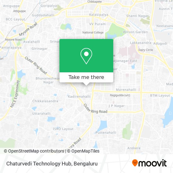 Chaturvedi Technology Hub map