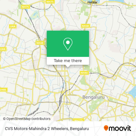 CVS Motors-Mahindra 2 Wheelers map