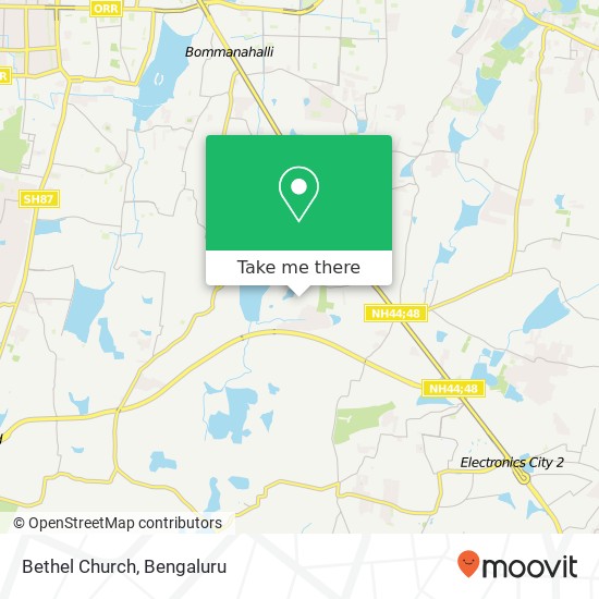 Bethel Church map