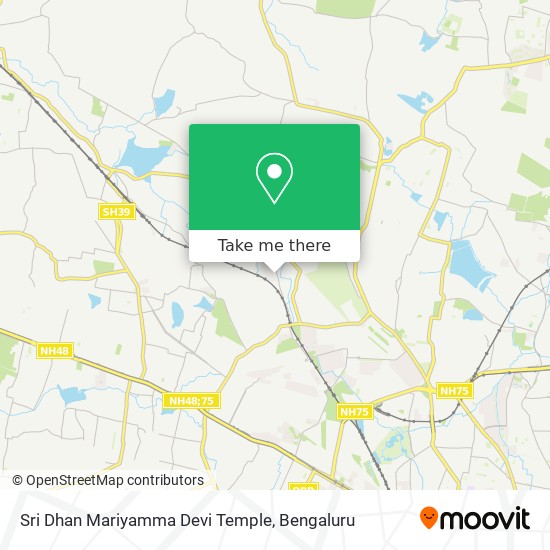 Sri Dhan Mariyamma Devi Temple map