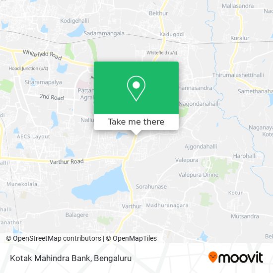 Kotak Mahindra Bank map