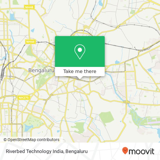 Riverbed Technology India map