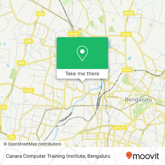 Canara Computer Training Institute map