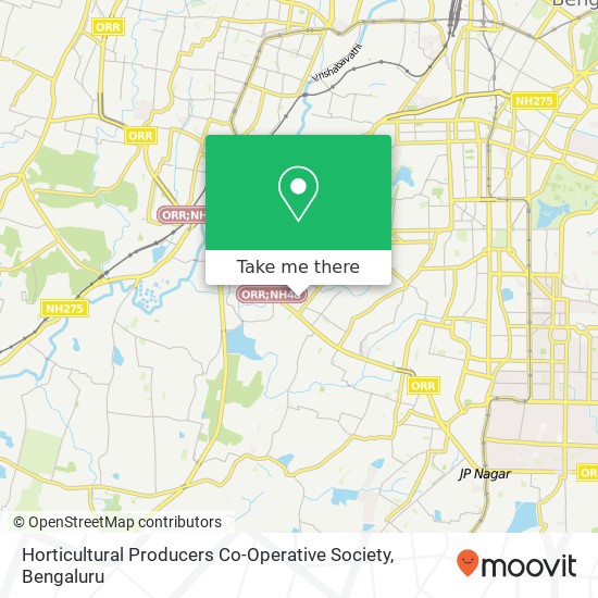 Horticultural Producers Co-Operative Society map