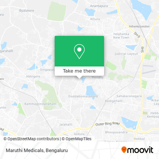 Maruthi Medicals map