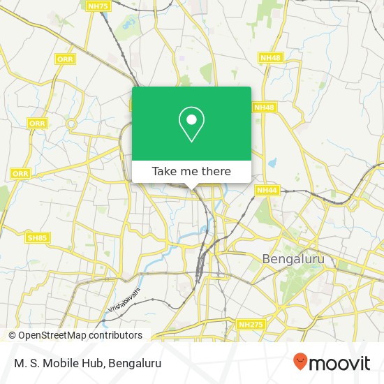 M. S. Mobile Hub map