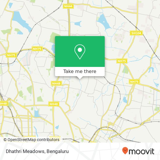 Dhathri Meadows map