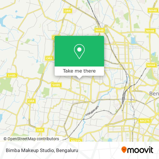 Bimba Makeup Studio map