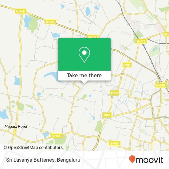 Sri Lavanya Batteries map