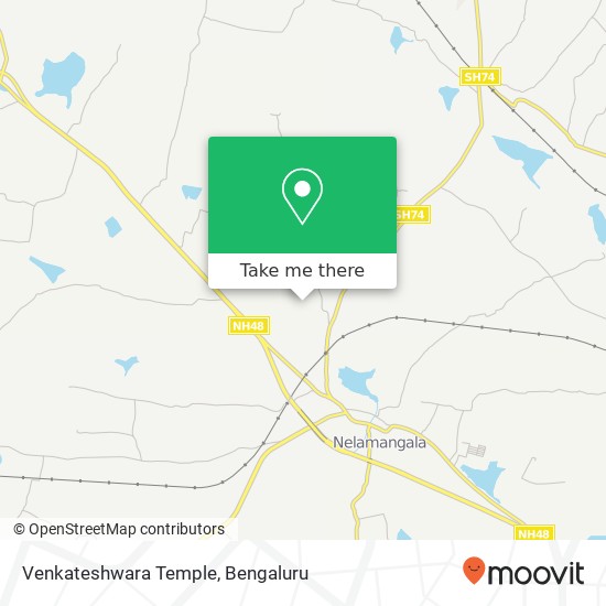 Venkateshwara Temple map