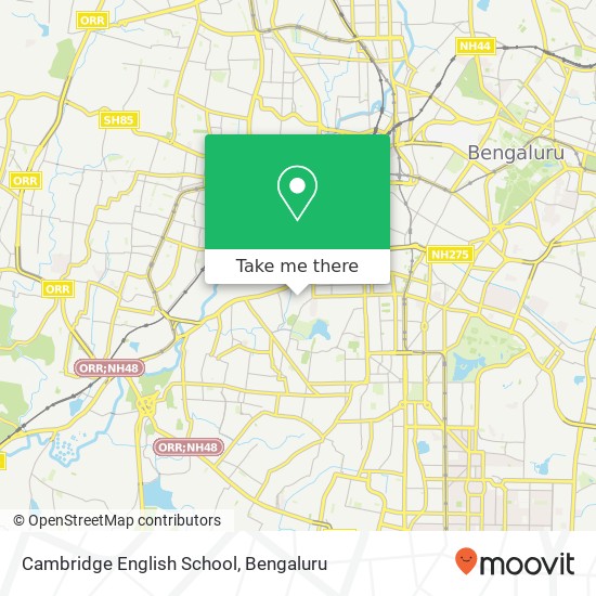 Cambridge English School map